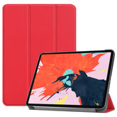 Custer Texture Horizontal Flip PU-Lederhülle für iPad Air 13 2024 / iPad Pro 12,9 Zoll (2018), mit dreifach klappbarer Halterung und Schlaf-/Weckfunktion, für iPad Air 13 2024 / iPad Pro 12,9 Zoll (2018)
